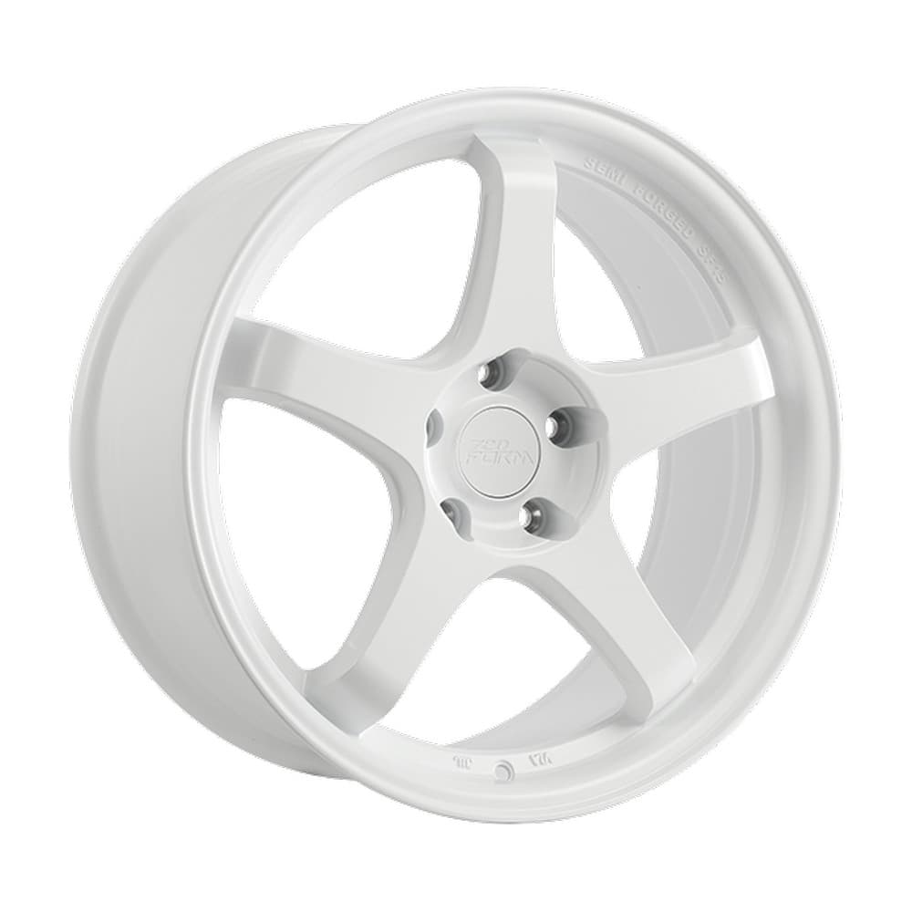 FF6 18×8.5 5x114.3 ET35 — Satin White