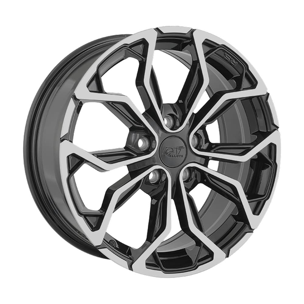 MUSE 17×7.0 5x112 ET45 — Gloss Black - Machined Face