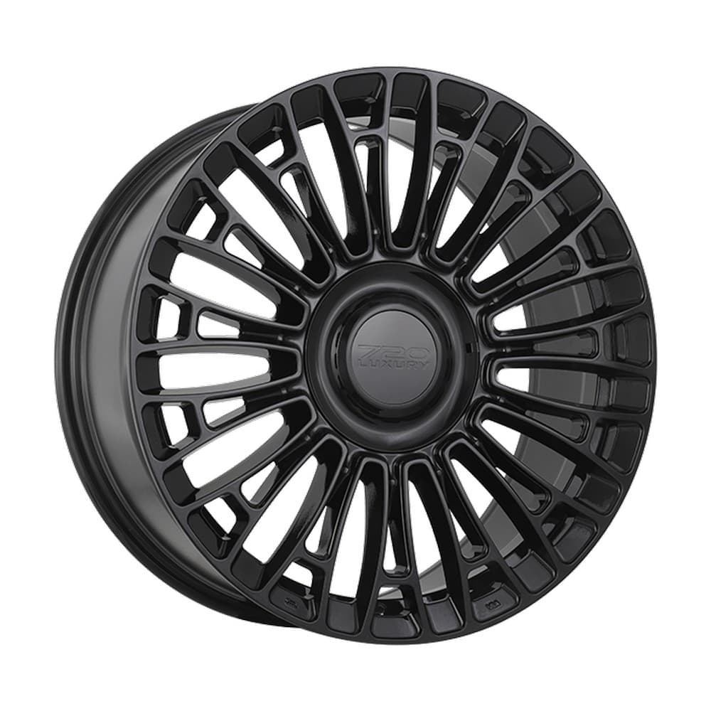 LX7 20×8.5 5x114.3 ET35 — Gloss Black