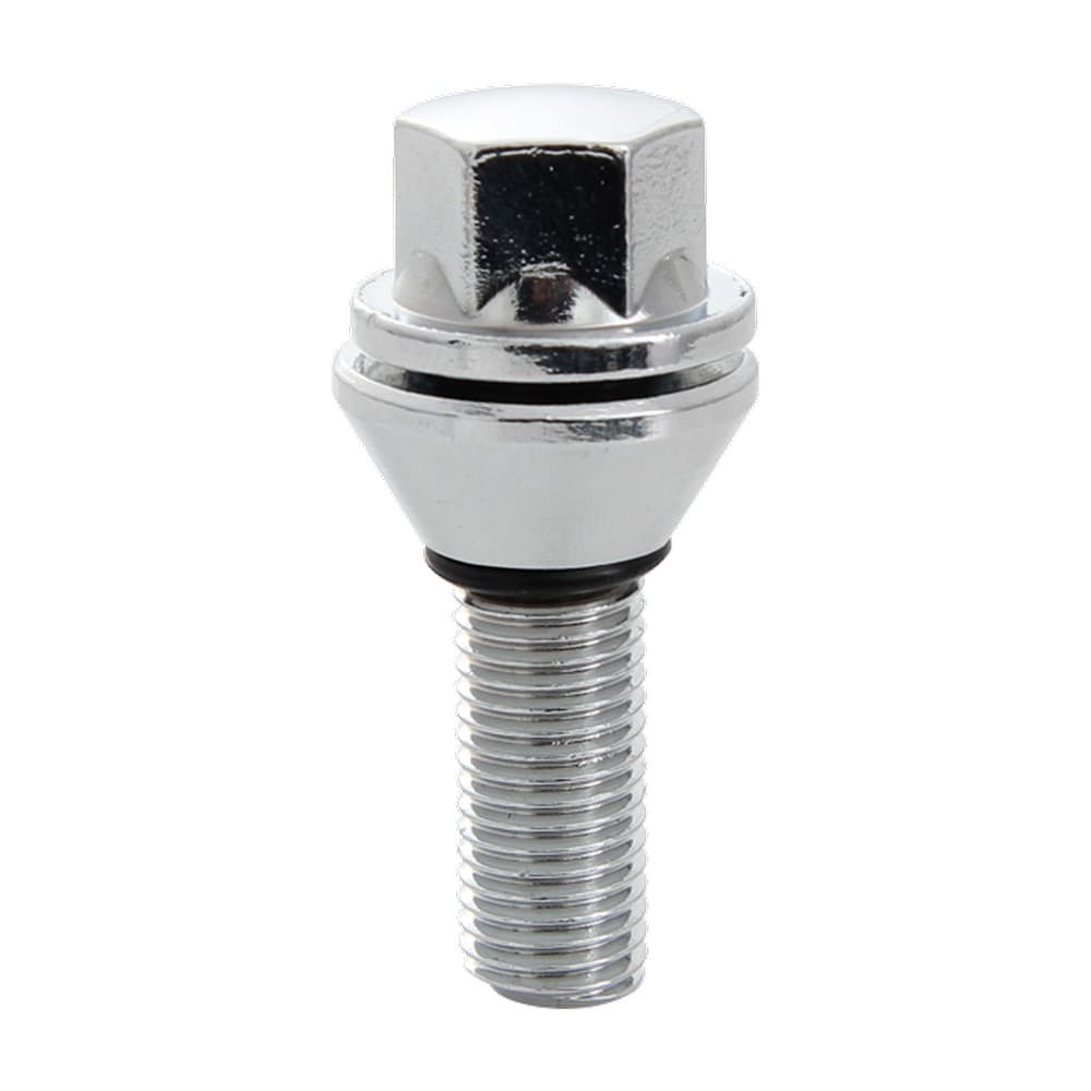 12x1.50 Variable Pcd Bolt 17mm Shank 28mm Chrome