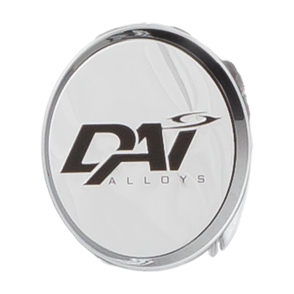 Center Cap Black Multi Fit Chrome/Silver Dw115, Dw50