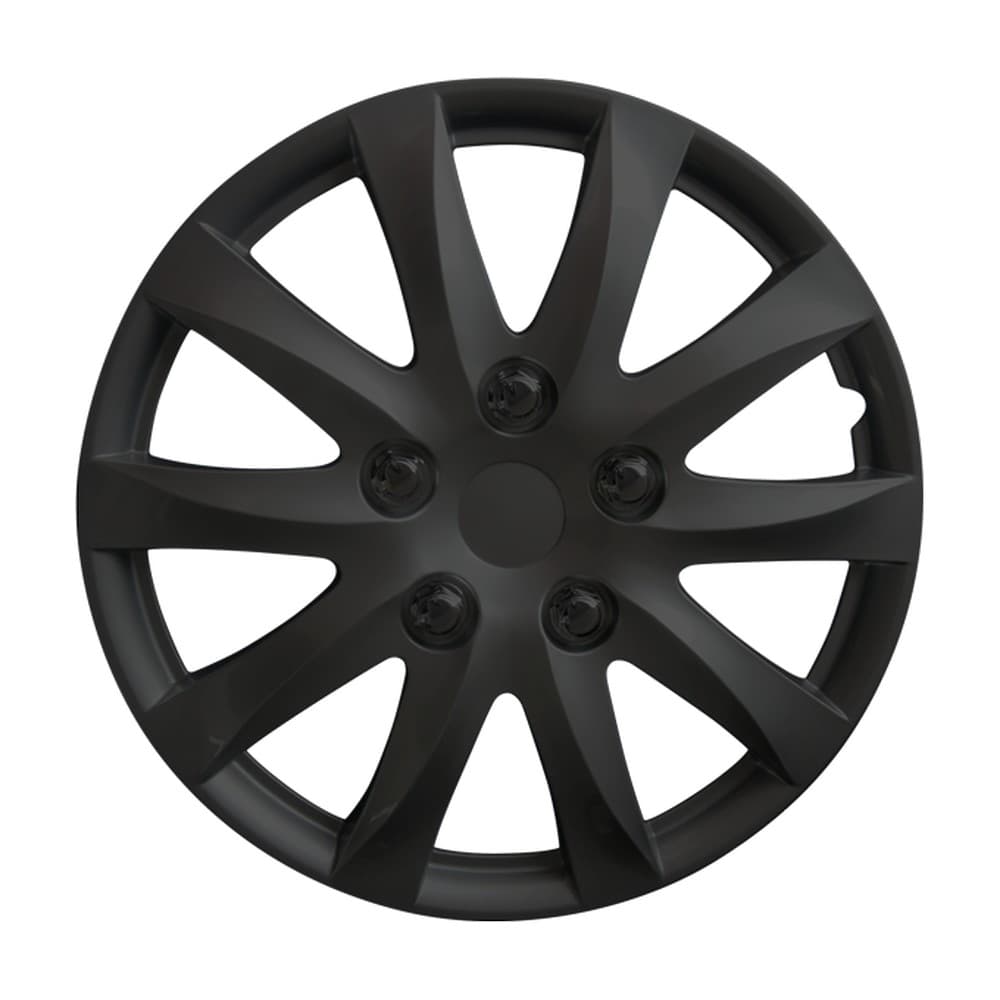 Wheel Covers 14 Black Set Of 4 PCS