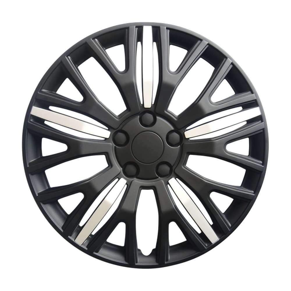 Wheel Covers 17 Black Set Of 4 PCS