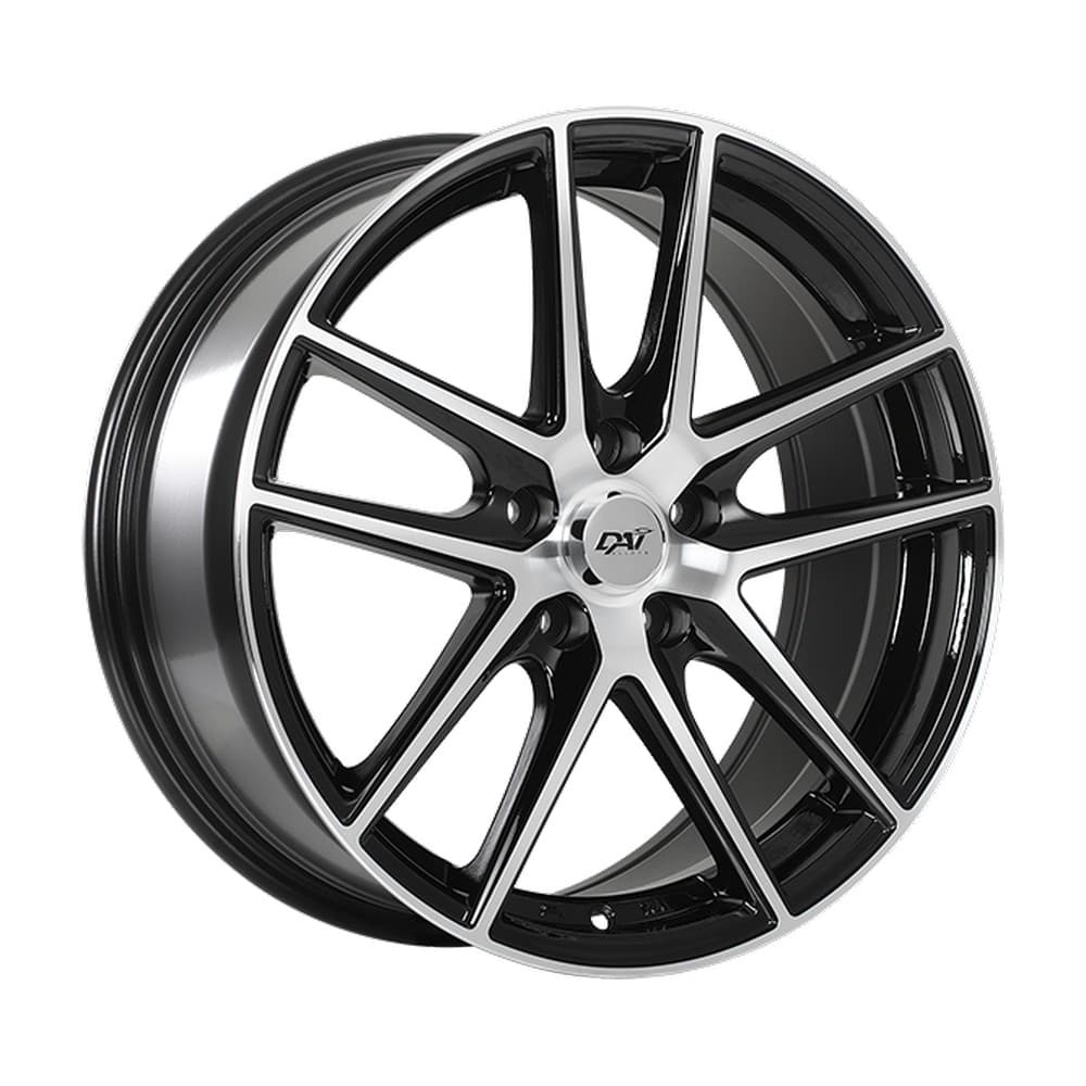 LEVEL 14×6.0 4x100 ET38 — Gloss Black - Machined Face