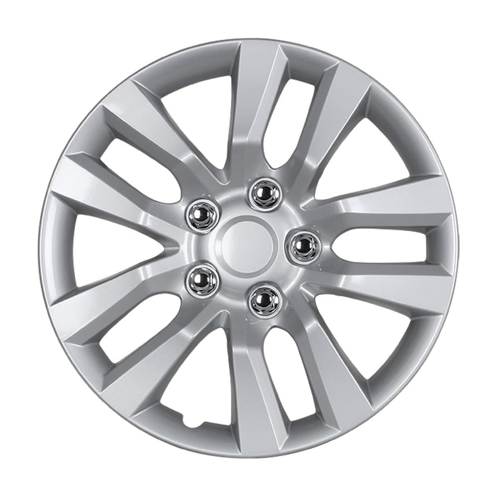 Wheel Covers 15 Silver Set Of 4 PCS (D104915S)