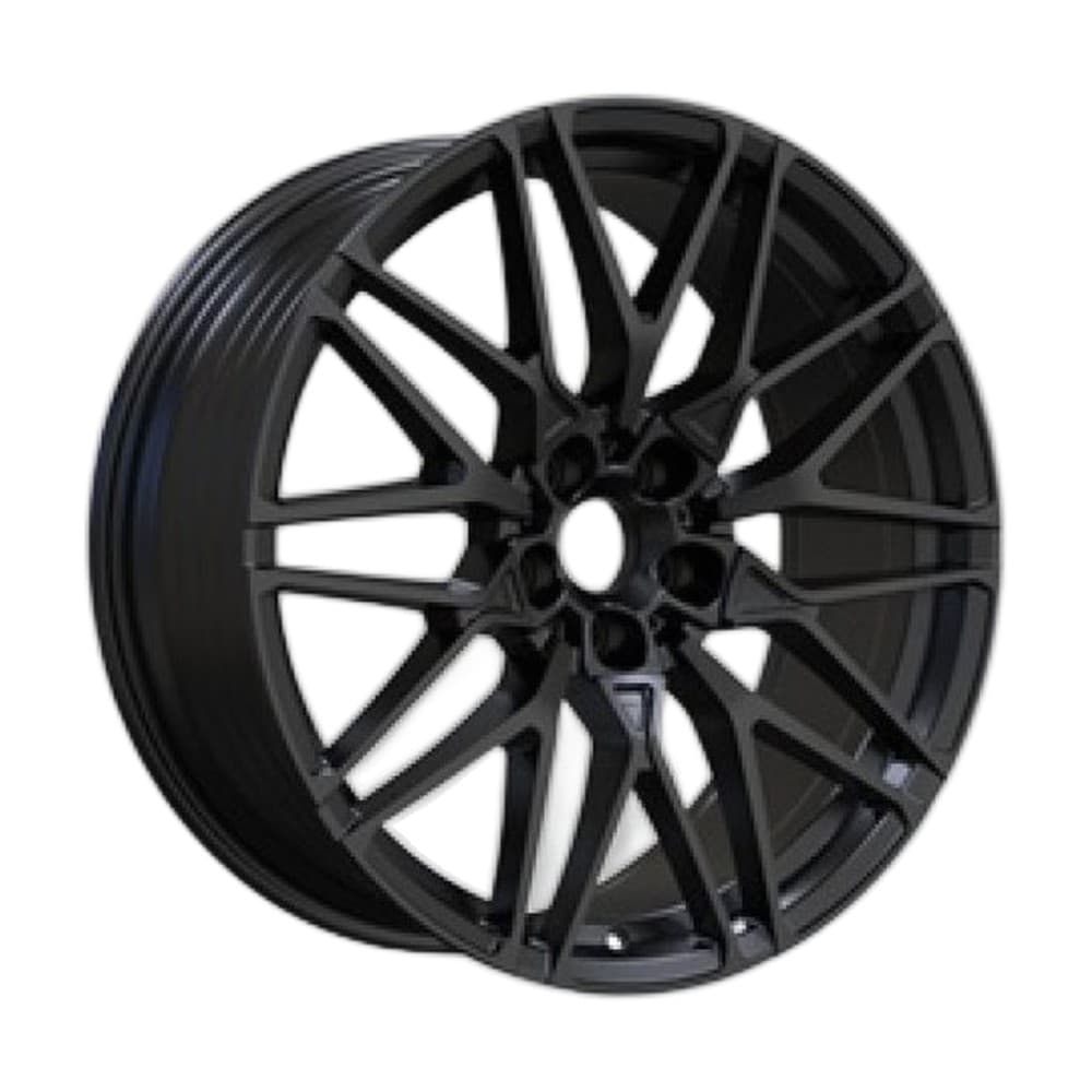 Ikon Alloy Wheel 20×9.0 5x112 ET30 — Black - Direct Fit Matte Black