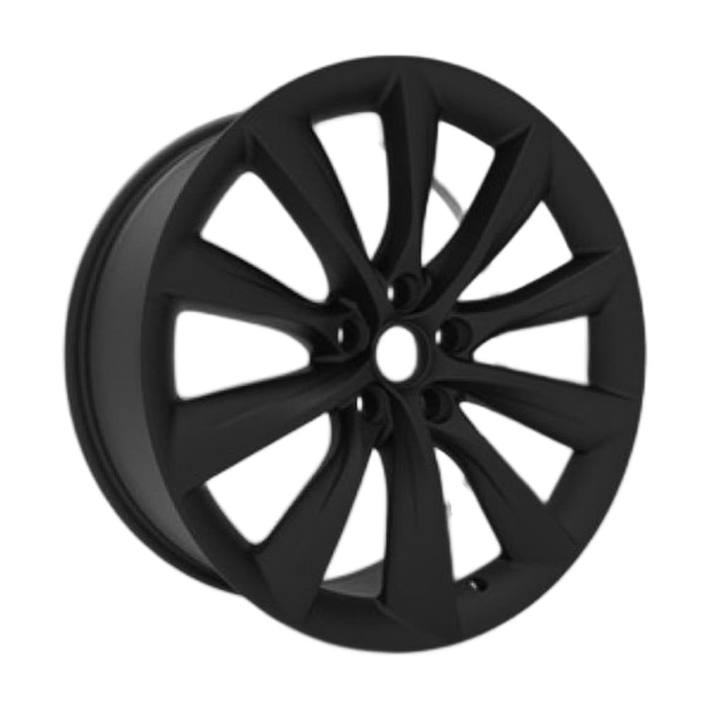 Ikon Alloy Wheel 20×9.0 5x114.3 ET38 — Matt Black - Direct Fit Tesla